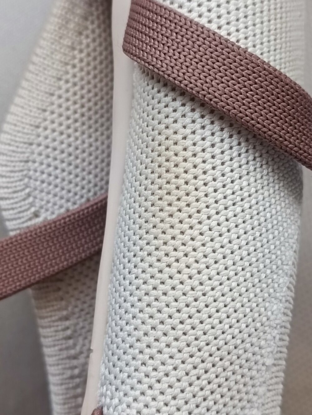 VIVAIA Elle Pointed-Toe Knit Mules Beige Size 8 - Picture 5 of 13